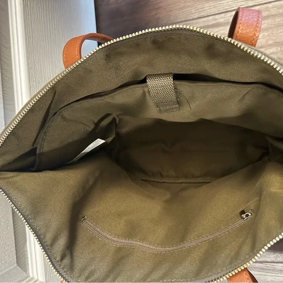 Old Navy Olive Green Canvas Tote Bag - Picture 7 of 10